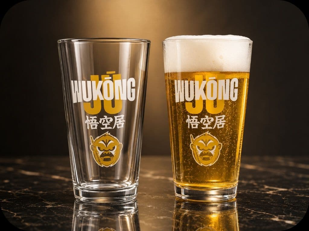 Производство бокалов Wukong