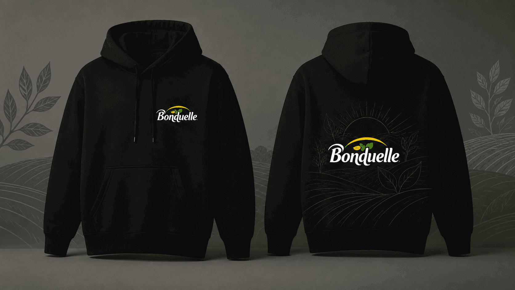 Производство толстовок Bonduelle