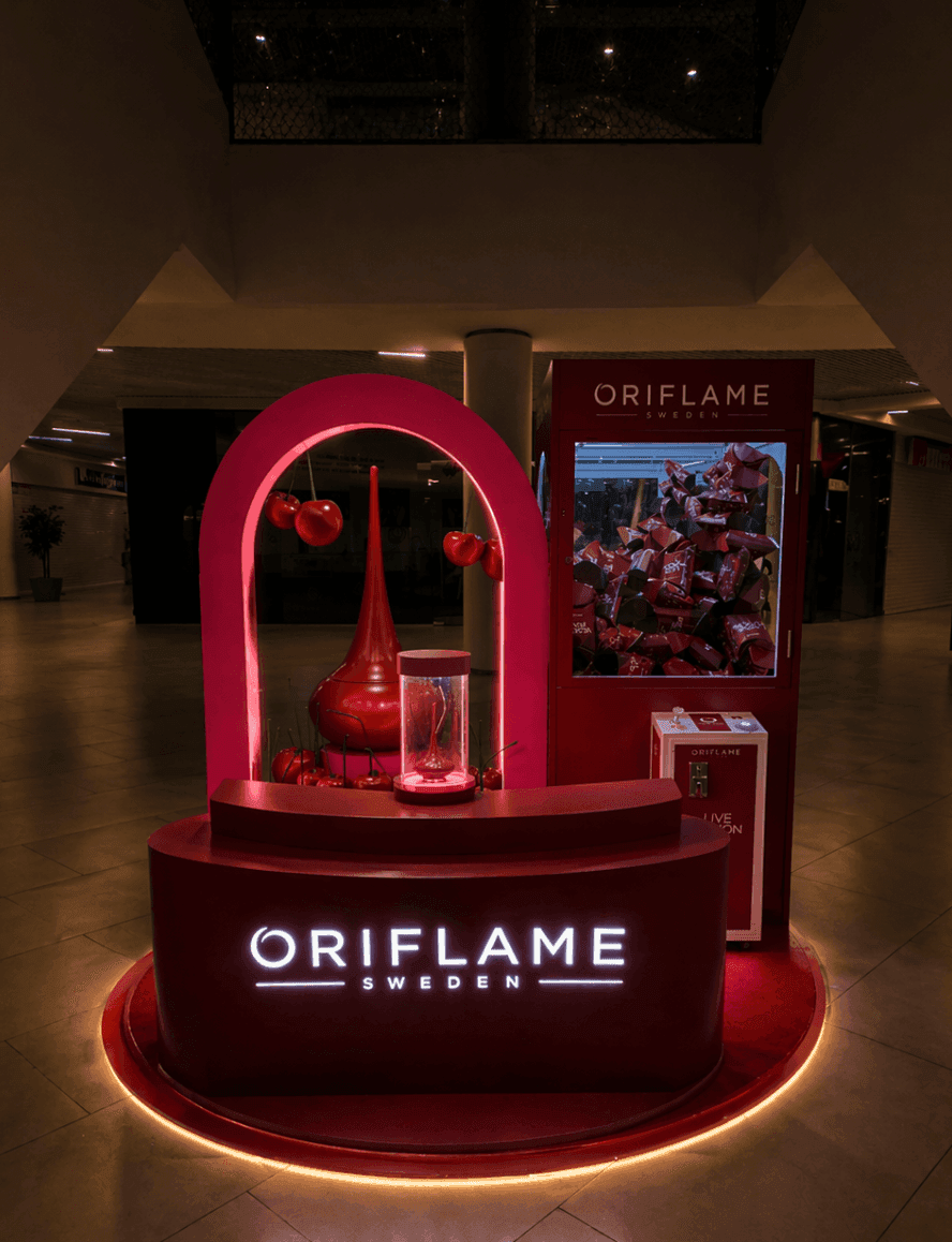 Весенняя BTL- активность Oriflame