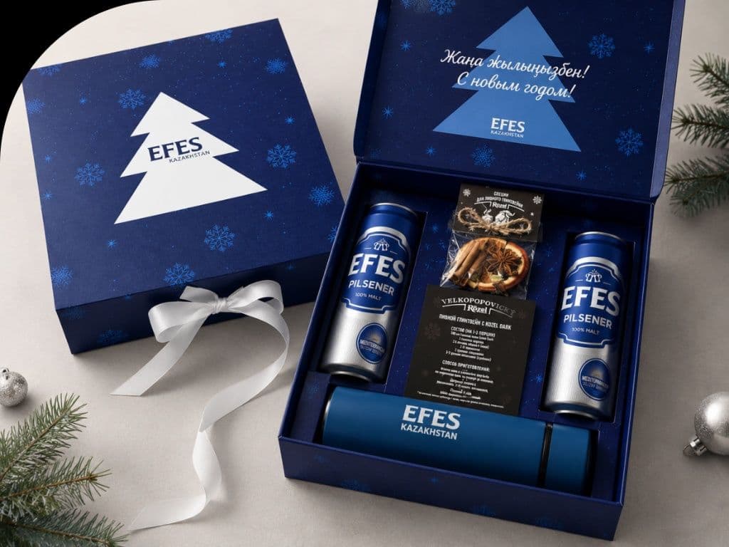 Проект Производство новогодних подароков Efes