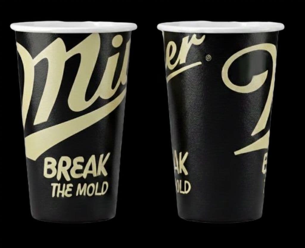 Производство стаканов Miller